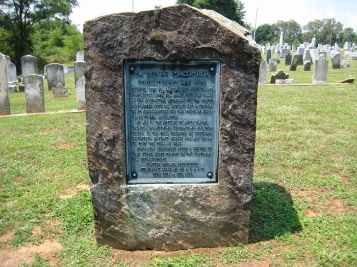 Zenas Macomber, Slate Ridge Cemetery, Delta, York County, PA